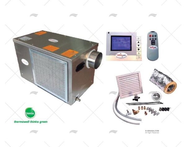 a a 9000btu kit completo frio calor aire acondicionado imnasa ref 94250091