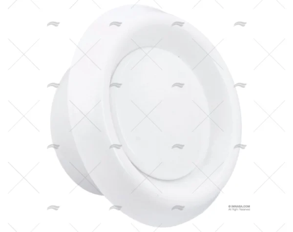 a a rejilla pvc 100mm redonda blanca aire acondicionado imnasa ref 94250116