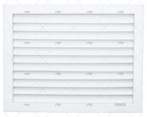 a a rejilla pvc 400x300mm blanca aire acondicionado imnasa ref 94250106