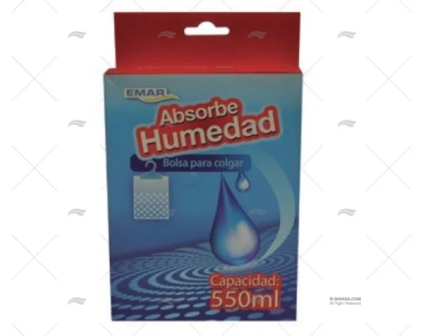 absorbe humedad 550ml para colgar anti humedad olor purificadores imnasa ref 18300275