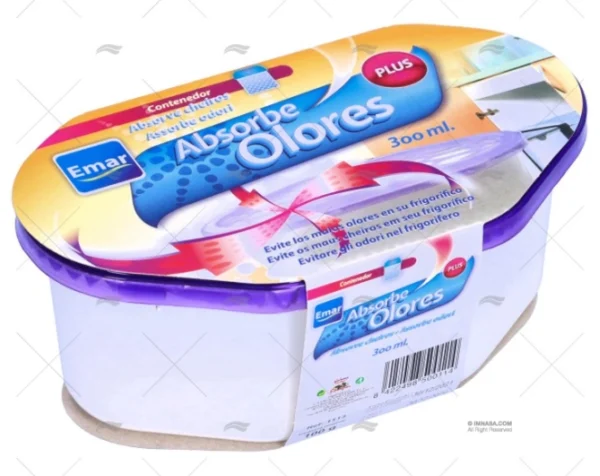 absorbe olores plastico 100gr anti humedad olor purificadores imnasa ref 18300271