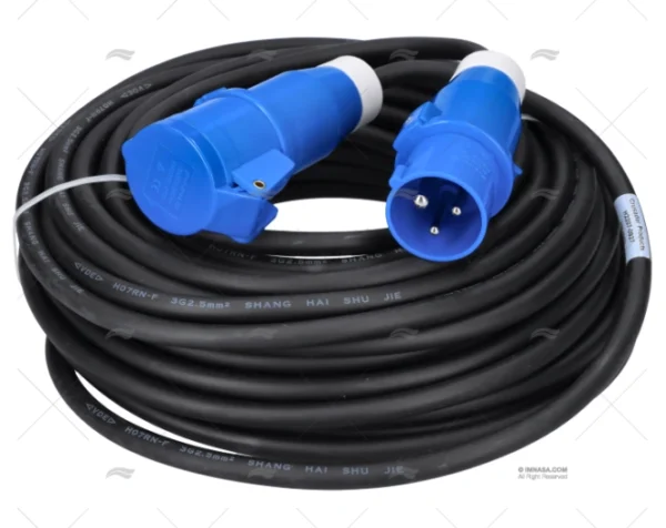 alargo 25m npr 3x2 5 cee macho hembr 16a cables electricos imnasa ref 64000215