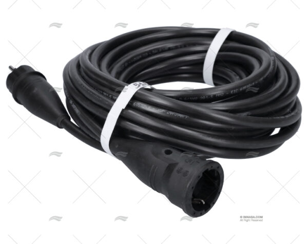 alargo elec negro 15m 3x1 5mm2 clavijas imnasa ref 64000073