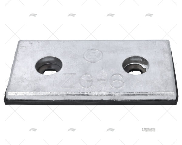 anodo zinc caucho goma 5 9kg anodos imnasa ref 42250124