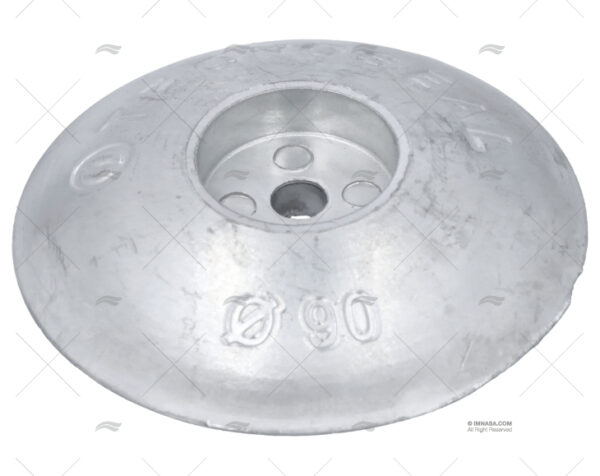 anodo zinc disco 90mm anodos imnasa ref 42250322