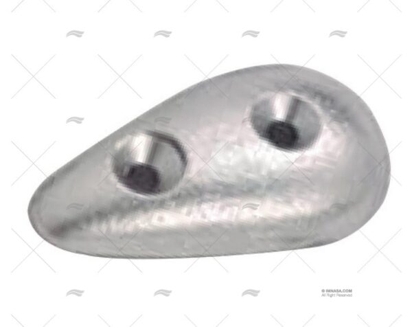 anodo zinc oval 0 3kg anodos imnasa ref 42250560