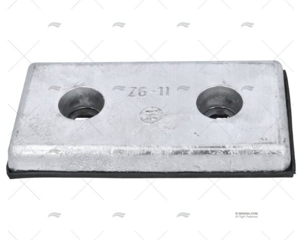 anodo zinc placa 8 9kg anodos imnasa ref 42250794