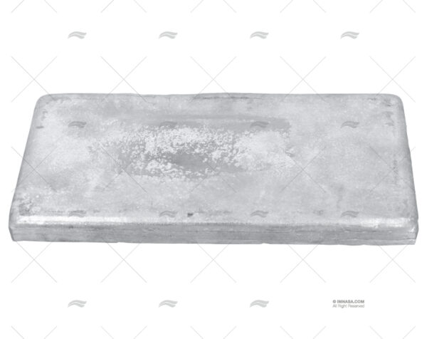 anodo zinc placa calentador 300x150x22mm anodos imnasa ref 42251546