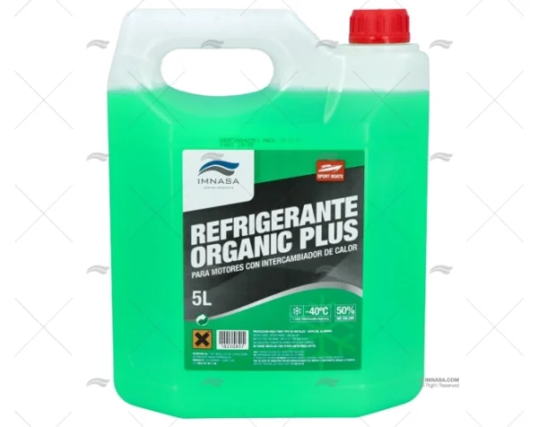 anticongelante plus organic 5l tratamiento circuito motor imnasa ref 18250857