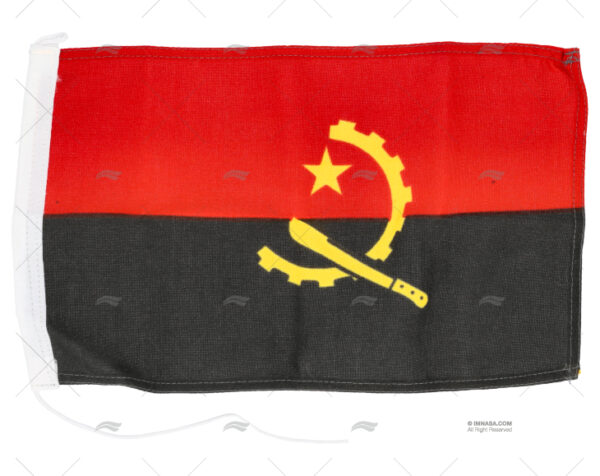 bandera angola 30x 20cm banderas imnasa ref 89250186