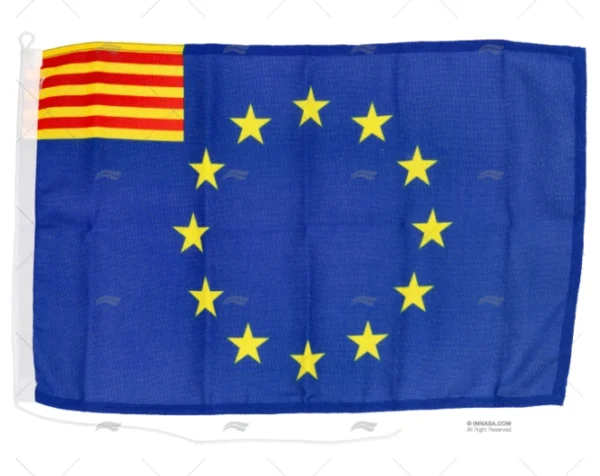 bandera euro catalana 45x 30cm banderas imnasa ref 89250118