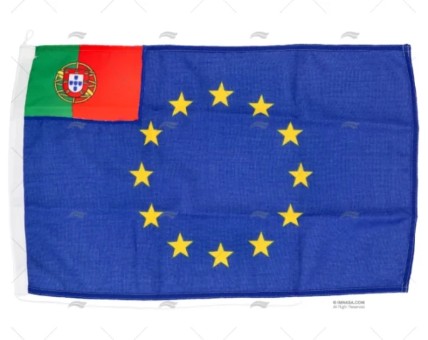 bandera euro portuguesa 45x 30cm banderas imnasa ref 89250287