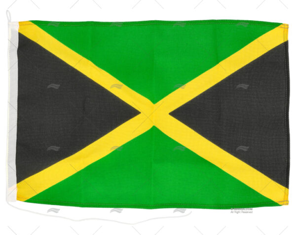 bandera jamaica mercante 45x 30cm banderas imnasa ref 89250348