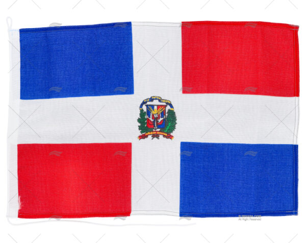 bandera republica dominicana 45x 30cm banderas imnasa ref 89250363