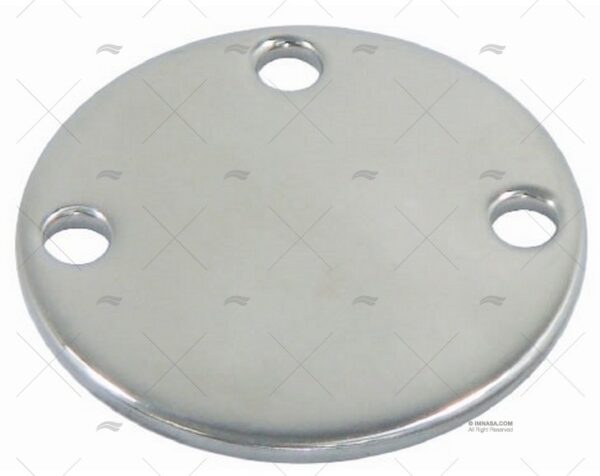 base redonda inox ss 316 60mm pasamanos imnasa ref 09121628