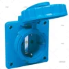 base schuco con tapa azul 75x75mm conectores electricos imnasa ref 64000187