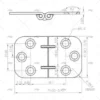 bisagra inox 70x41mm bisagras imnasa ref 20250713