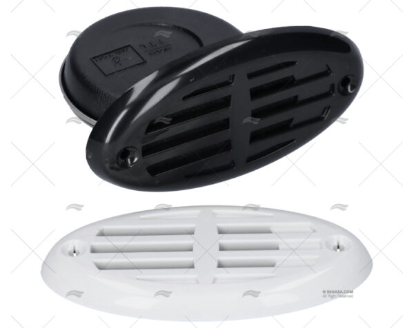 bocina 12v tapa abs blanca negra bocinas y megafonos imnasa ref 40250249