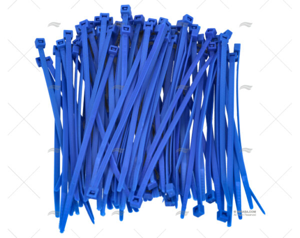 brida nylon 3 6x140 azul 100 unidades abrazaderas imnasa ref 72200162