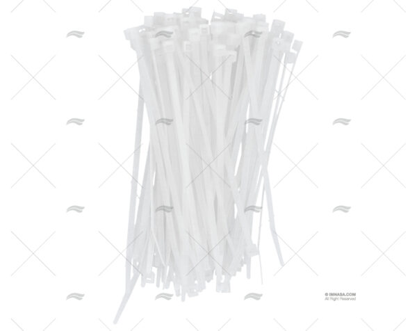 brida nylon 3 6x140 blanca 100 unidades abrazaderas imnasa ref 72200157