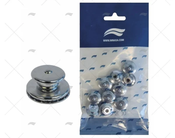 broche tenax hembra 15mm inox hd 10 ojales y broches imnasa ref 28000352