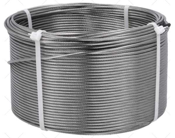 cable 1x19 inox 4 00mm 100m prensas y poleas imnasa ref 00318031