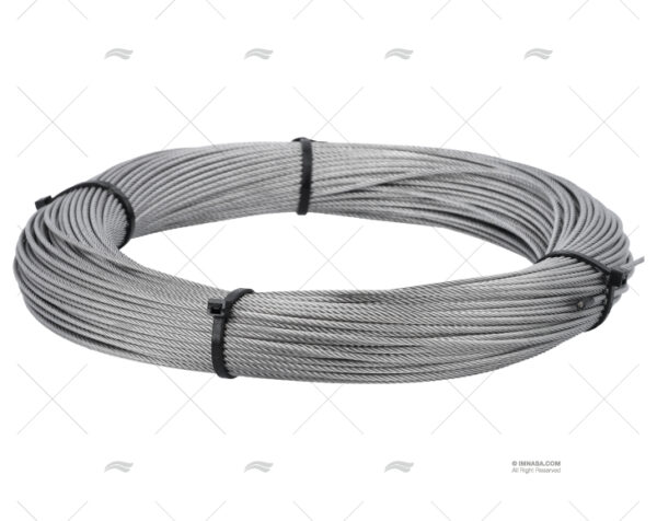 cable 7x19 inox 2 50mm 100m prensas y poleas imnasa ref 00318020