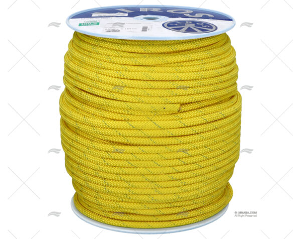 cabo hercules 12mm amarillo 200m drizas y escotas imnasa ref 015501200059