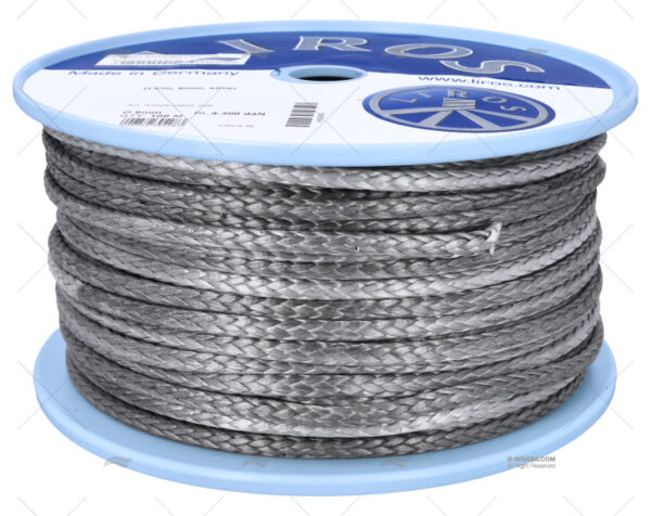 cabo liros d pro 6mm gris 100m drizas y escotas imnasa ref 015050600316