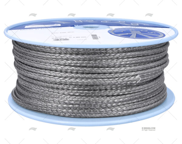 cabo liros d pro 8mm gris 100m drizas y escotas imnasa ref 015050800316