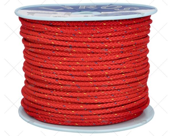 cabo liros nautic 08mm rojo 200m drizas y escotas imnasa ref 010720800171