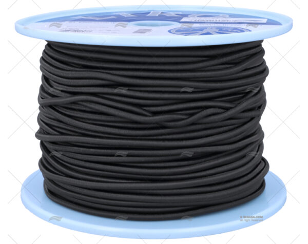 cabo shock cord 05mm negro 100m cabos elasticos imnasa ref 001900500188