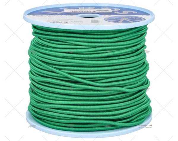 cabo shock cord 05mm verde 100m cabos elasticos imnasa ref 001900500086