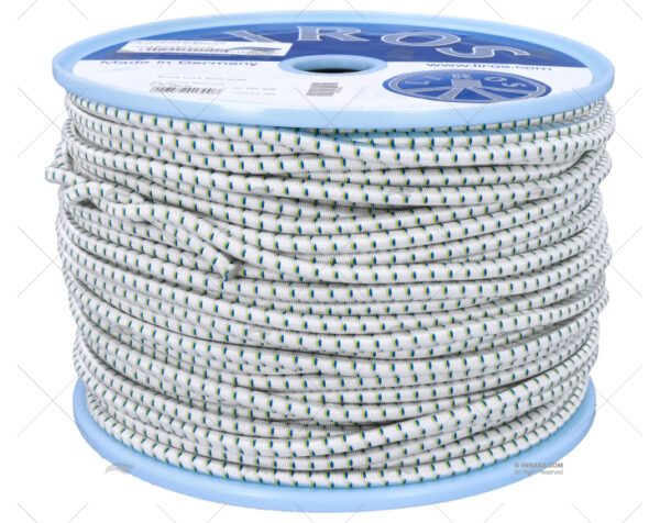 cabo shock cord 06mm blanco 100m cabos elasticos imnasa ref 001900600228