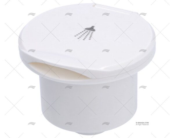 caja ducha blanca tapa blanca duchas imnasa ref 31250247