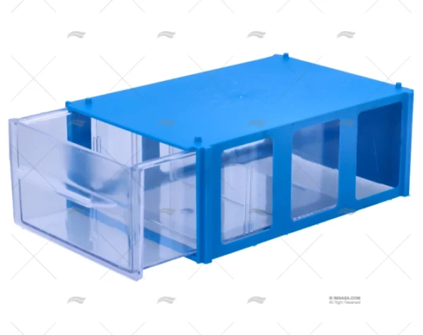 caja portaobjetos azul 1c 14 5x9 5x5 5c herramientas imnasa ref 35250658