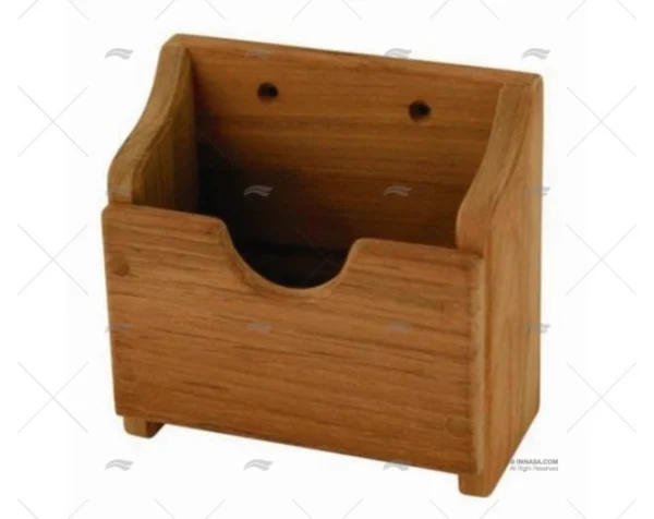 caja teca para mini compas 102x56x106mm soportes madera imnasa ref 92000049