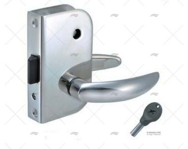 cerradura puerta con llave inox izda cierres imnasa ref 09120764