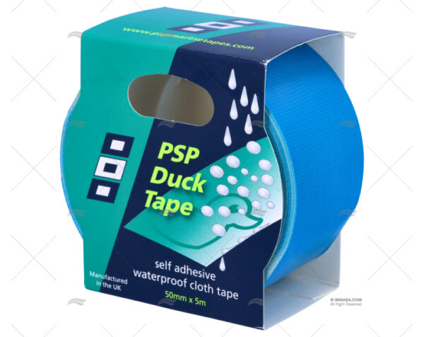 cinta duck tape azul 5m cintas adhesivas imnasa ref 22000013