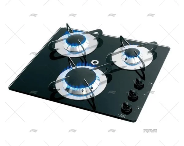 cocina serie black 3 fogones 420 x cocinas imnasa ref 31250972