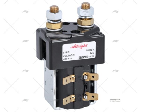 contactor simple 24v tipo sw80 24 contactores imnasa ref 65008024