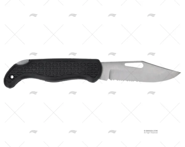 cuchillo outdoor 20cm negro cuchillos imnasa ref 53000378