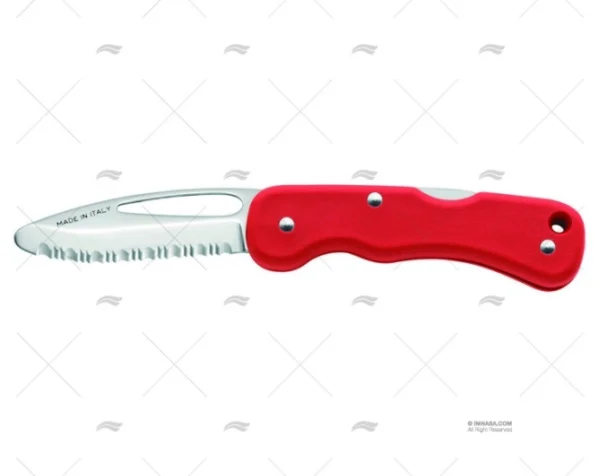 cuchillo rescue 18cm rojo cuchillos imnasa ref 53000409