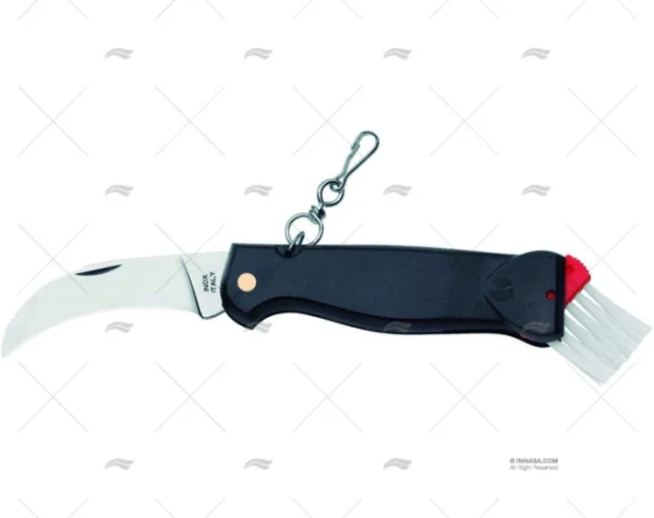 cuchillo setas pleg rojo 18 h7 5cm cuchillos imnasa ref 53000401