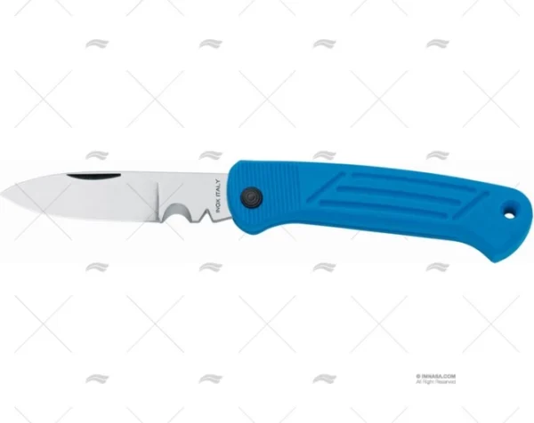 cuchillo trabajo pleg azul 19 5 h8cm cuchillos imnasa ref 53000403