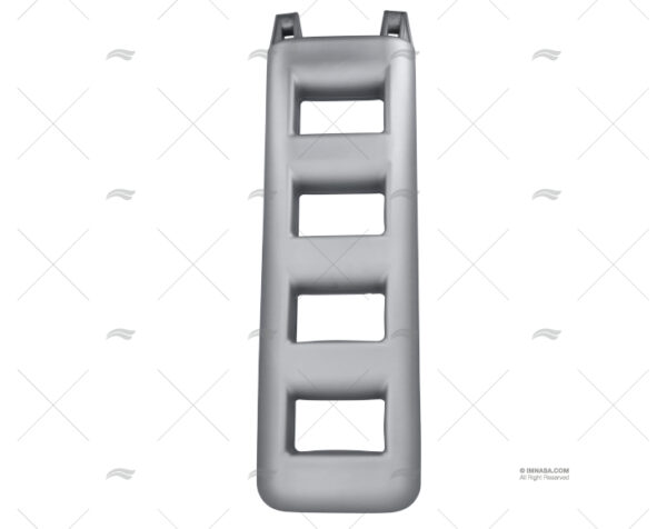 defensa escalera 4 peldanos gris escaleras imnasa ref 87250325