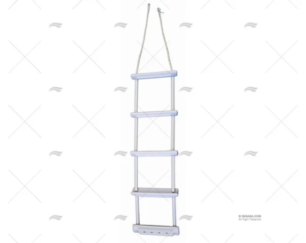 escalera de cuerda plegable en plastico escaleras imnasa ref 40250595