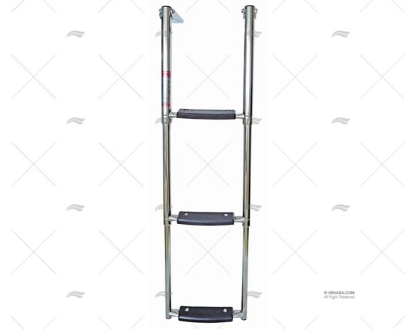 escalera inox 2 peldanos 280mm escaleras imnasa ref 40250323