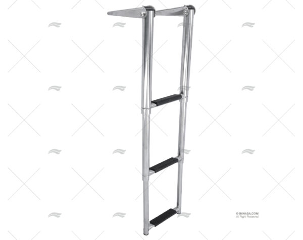 escalera inox 3 peldanos 230mm escaleras imnasa ref 00111109