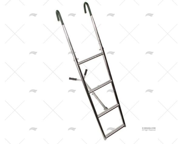 escalera plegable c brazos inox 1100mm escaleras imnasa ref 20250274